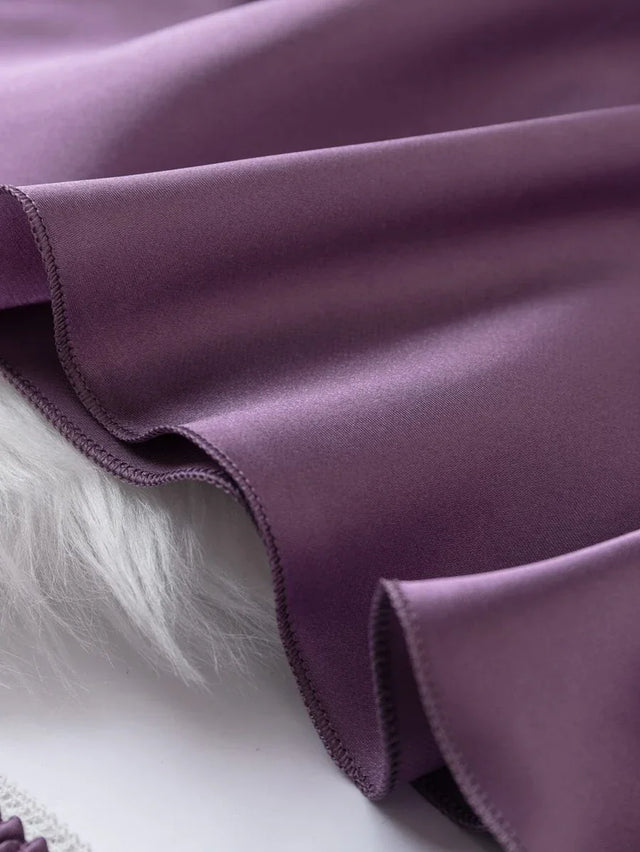 Satin Cami Top With Shorts Pajama Set - Aadima Nepal -online shopping Nepal - Fashion -Buy Clothing Online in Nepal