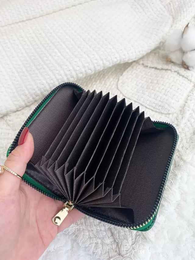 Crocodile Embossed lightweight Cardholder/Purse - Aadima Nepal -online shopping Nepal - Fashion -Buy Clothing Online in Nepal