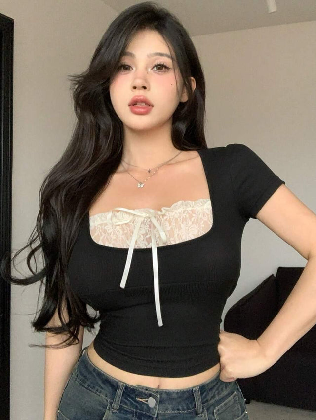 Colorblock Short Sleeve T-Shirt - Aadima Nepal -online shopping Nepal - Fashion -Buy Clothing Online in Nepal