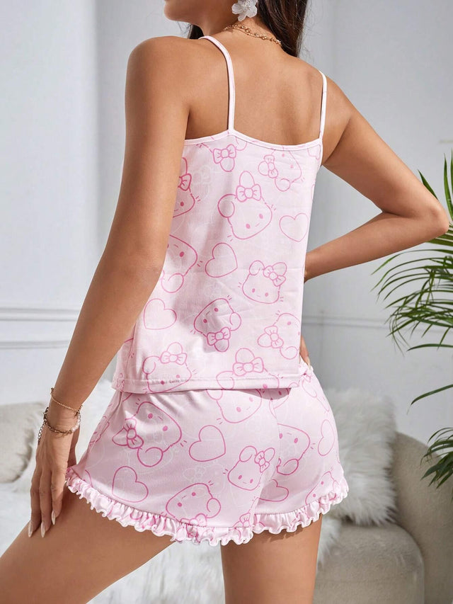 Cartoon Rabbit Pajama Set - Aadima Nepal -online shopping Nepal - Fashion -Buy Clothing Online in Nepal