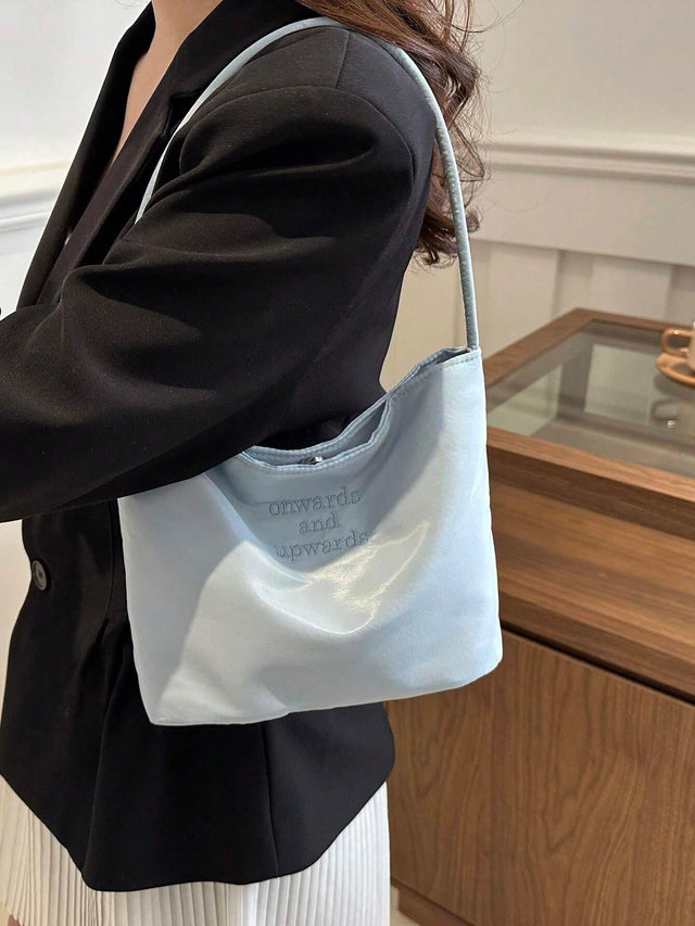 Nylon Letter Print Crossbody Bag - Aadima Nepal -online shopping Nepal - Fashion -Buy Clothing Online in Nepal