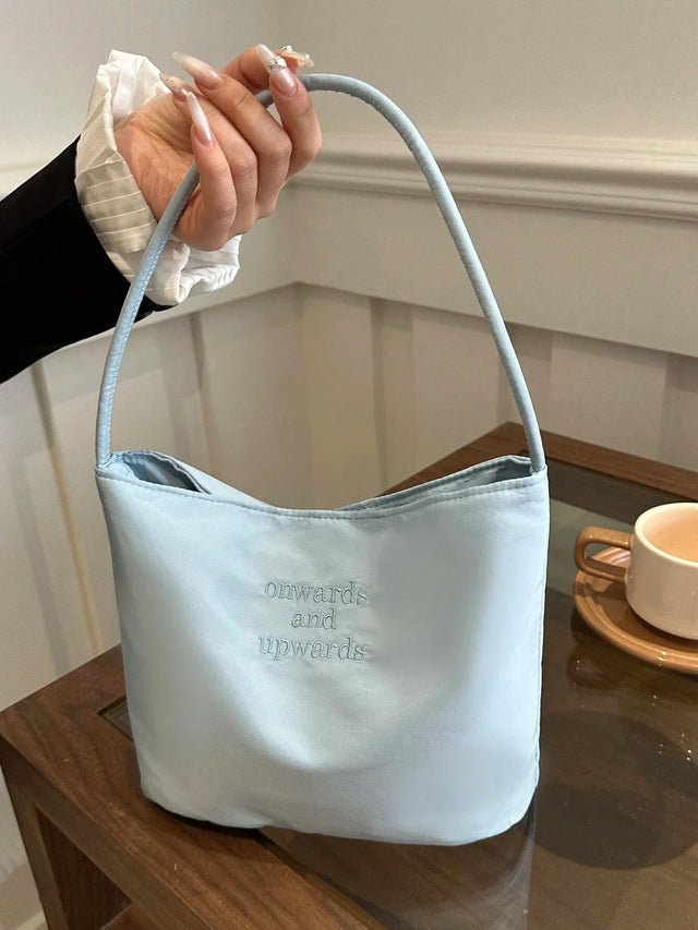 Nylon Letter Print Crossbody Bag - Aadima Nepal -online shopping Nepal - Fashion -Buy Clothing Online in Nepal