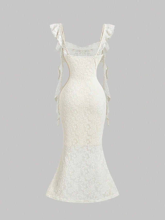 Online shopping Nepal - Buy SHEIN MOD Party Dress with Swollen Collar Online in Nepal