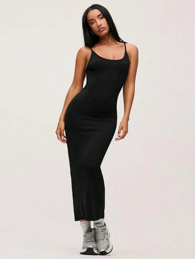 SHEIN BASICS Cami Bodycon Summer Dress - Aadima Nepal -online shopping Nepal - Fashion -Buy Clothing Online in Nepal