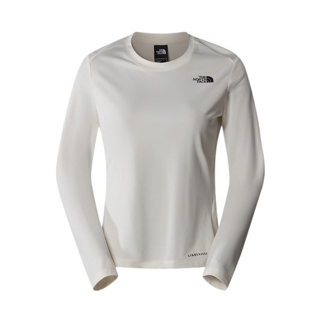 The North Face W' Shadow L/S Tee - White Dune - Aadima Nepal -online shopping Nepal - Fashion -Buy Clothing Online in Nepal