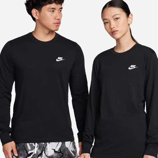 Nike Sportswear Long-Sleeve T-Shirt - Aadima Nepal -online shopping Nepal - Fashion -Buy Clothing Online in Nepal