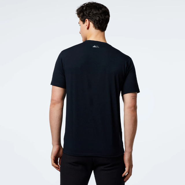 Columbia O Neck Black Casual T-Shirt - Aadima Nepal -online shopping Nepal - Fashion -Buy Clothing Online in Nepal