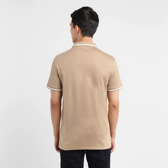 Solid Slim Fit Polo T-shirt - Aadima Nepal -online shopping Nepal - Fashion -Buy Clothing Online in Nepal