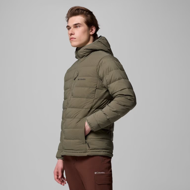 Columbia Drift PeakTM Stretch Down Hooded Jacket - Aadima Nepal -online shopping Nepal - Fashion -Buy Clothing Online in Nepal