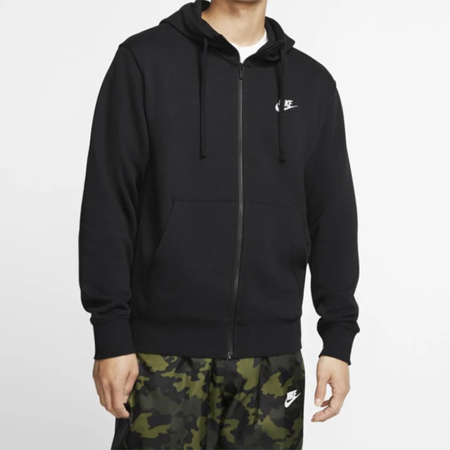 Nike Sweet Shirt Parka French Terry Full Zip Hoodie - Aadima Nepal -online shopping Nepal - Fashion -Buy Clothing Online in Nepal