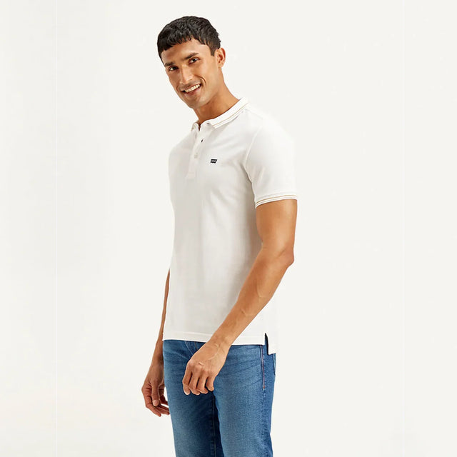 Solid Slim Fit Polo T-shirt - Aadima Nepal -online shopping Nepal - Fashion -Buy Clothing Online in Nepal