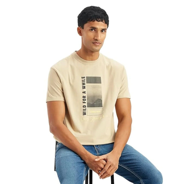 Regular Fit T-Shirt - Aadima Nepal -online shopping Nepal - Fashion -Buy Clothing Online in Nepal