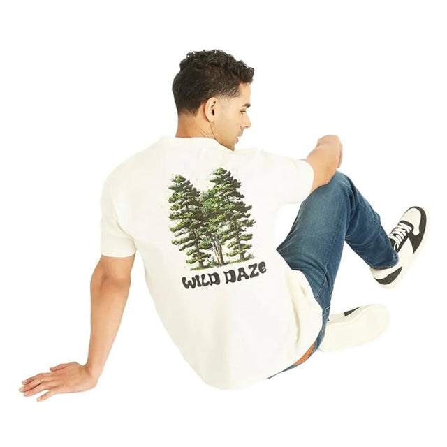 Cotton Graphic Regular Fit T-Shirt - Aadima Nepal -online shopping Nepal - Fashion -Buy Clothing Online in Nepal