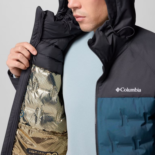 Columbia Grand Trek™ III Down Hooded Jacket - Aadima Nepal -online shopping Nepal - Fashion -Buy Clothing Online in Nepal