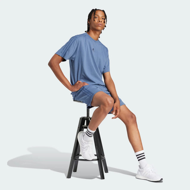 ALL SZN 3‑Stripes Tee - Aadima Nepal -online shopping Nepal - Fashion -Buy Clothing Online  in Nepal