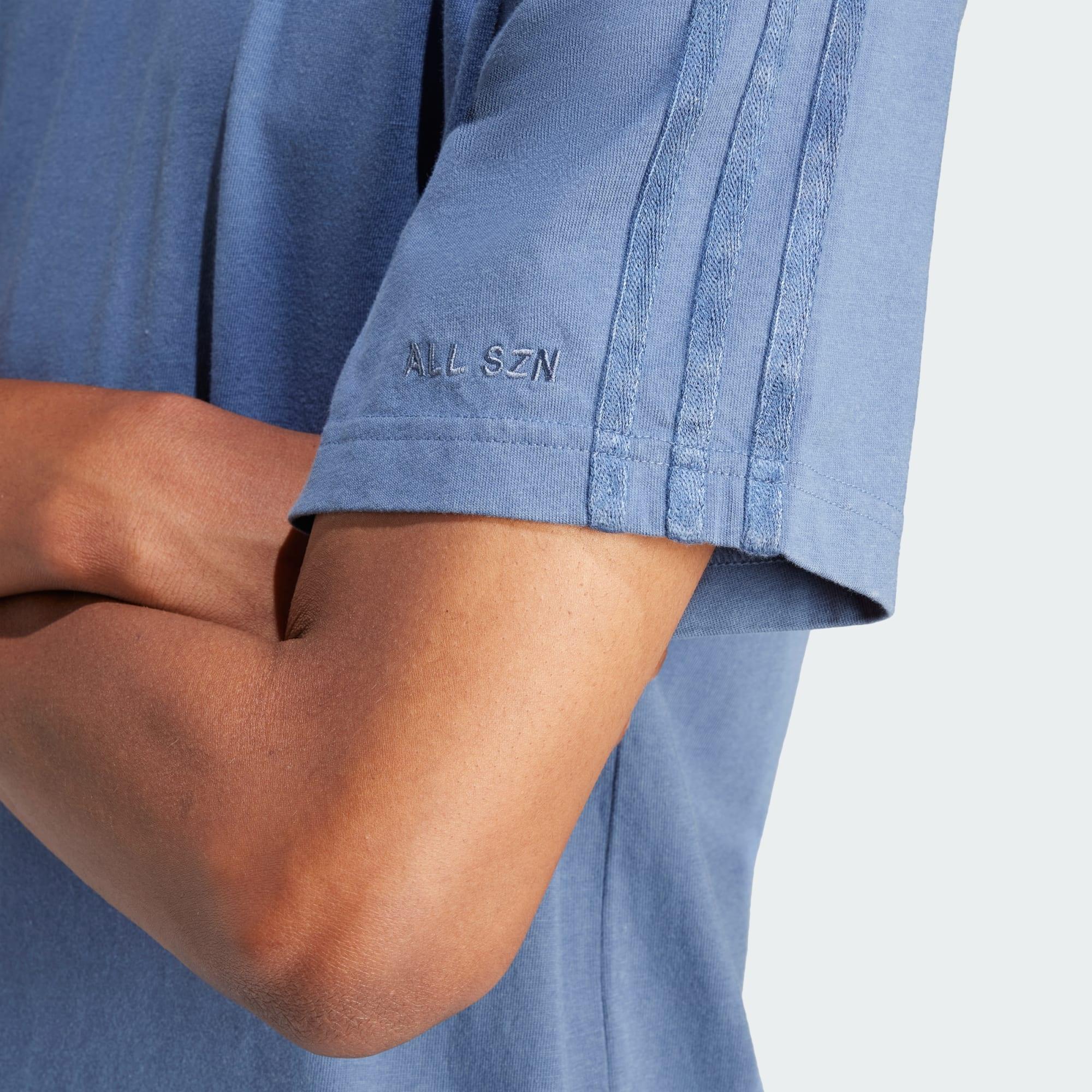 ALL SZN 3‑Stripes Tee - Aadima Nepal -online shopping Nepal - Fashion -Buy Clothing Online  in Nepal