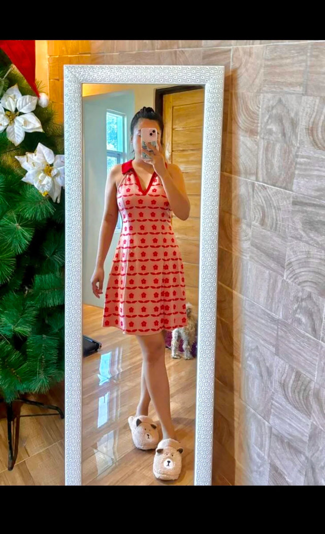 Vintage Knit Sleeveless Dress - Aadima Nepal -online shopping Nepal - Fashion -Buy Clothing Online in Nepal