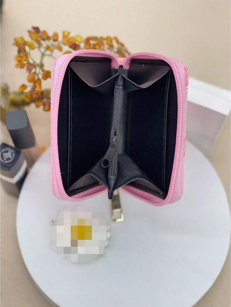 Heart Pattern with Ziper lightweight Cardholder/Purse