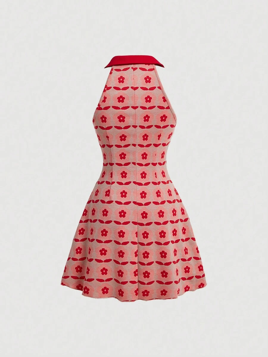Vintage Knit Sleeveless Dress