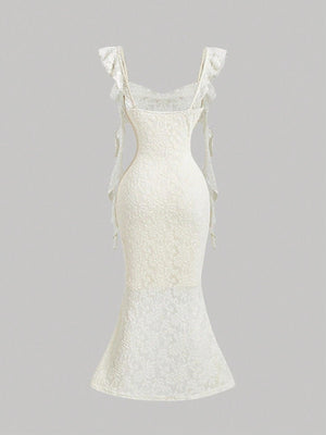 Online shopping Nepal - Buy SHEIN MOD Party Dress with Swollen Collar Online in Nepal