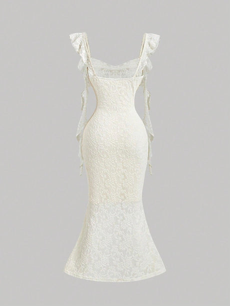 Online shopping Nepal - Buy SHEIN MOD Party Dress with Swollen Collar Online in Nepal