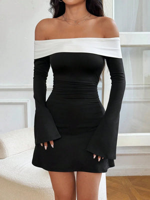 Autumn Colo Long Sleeve Dress