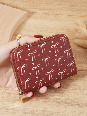 Love Pattern Multi card organizer/Purse