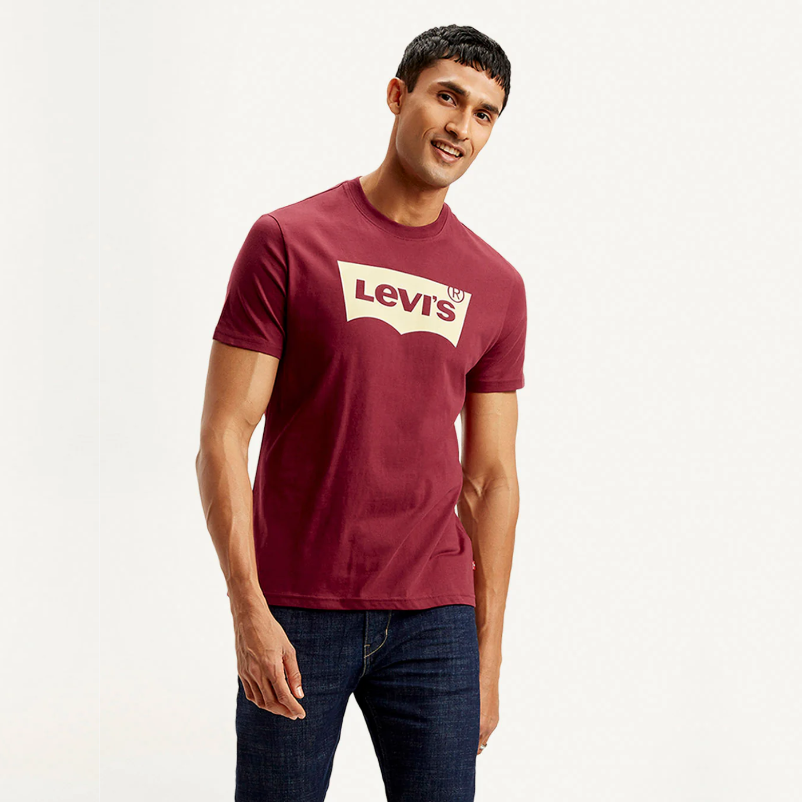Brand Logo Slim Fit T-shirt