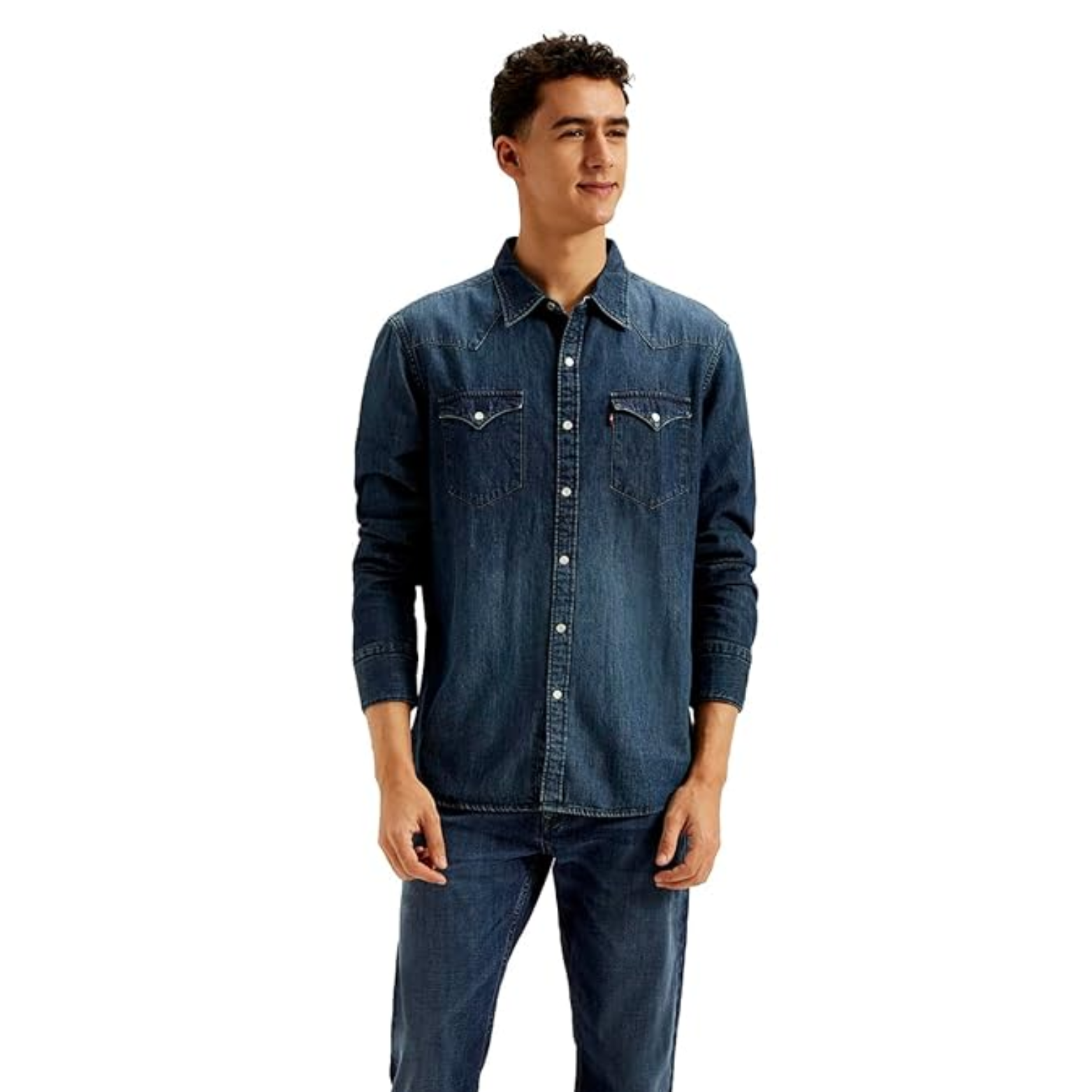 Solid Fitted Shirt