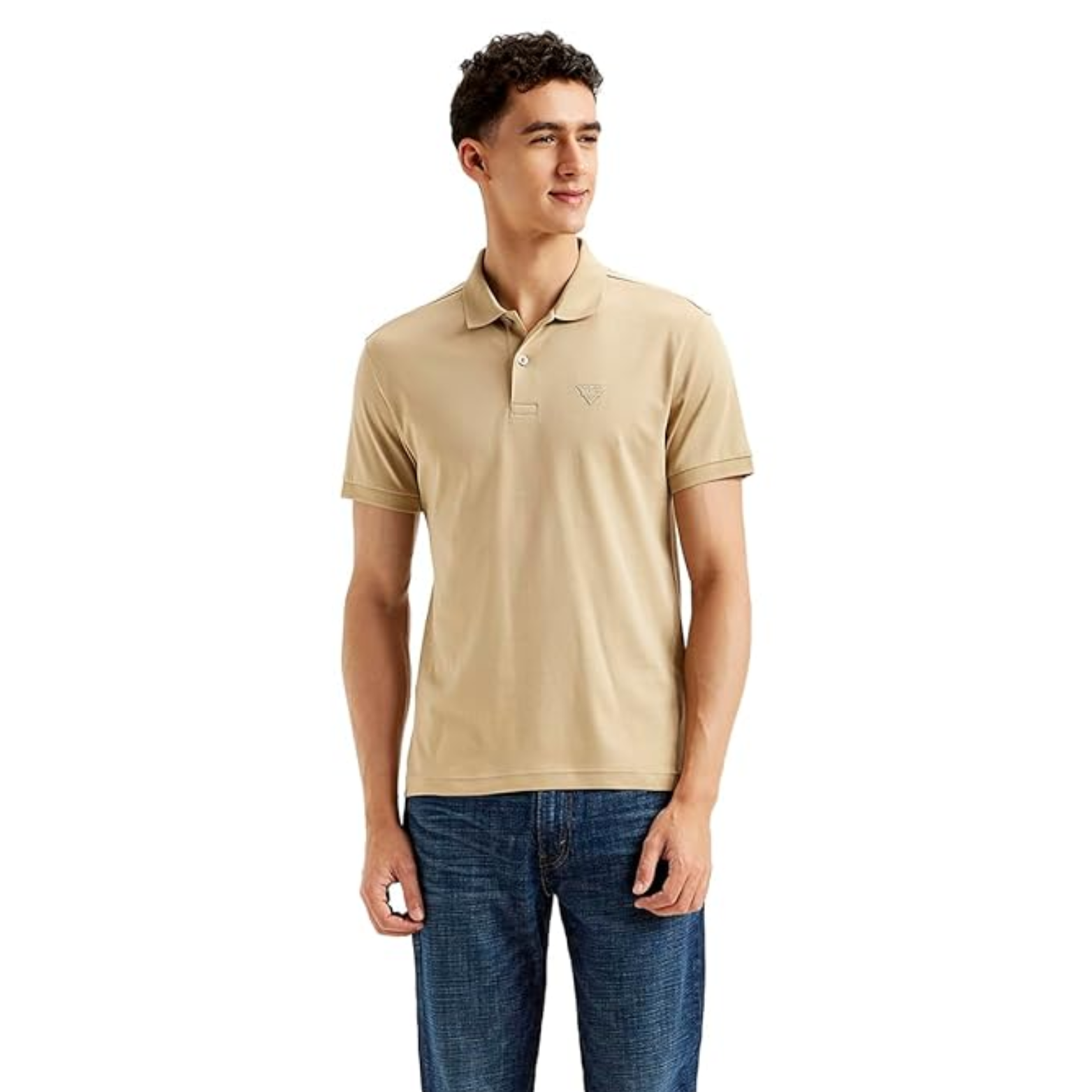 Solid Slim Fit Polo T-Shirt