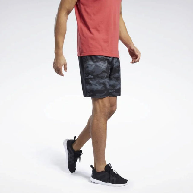 REEBOK Workout COMM PRINTED SHORT - Aadima Nepal -online shopping Nepal - Fashion -Buy Clothing Online  in Nepal