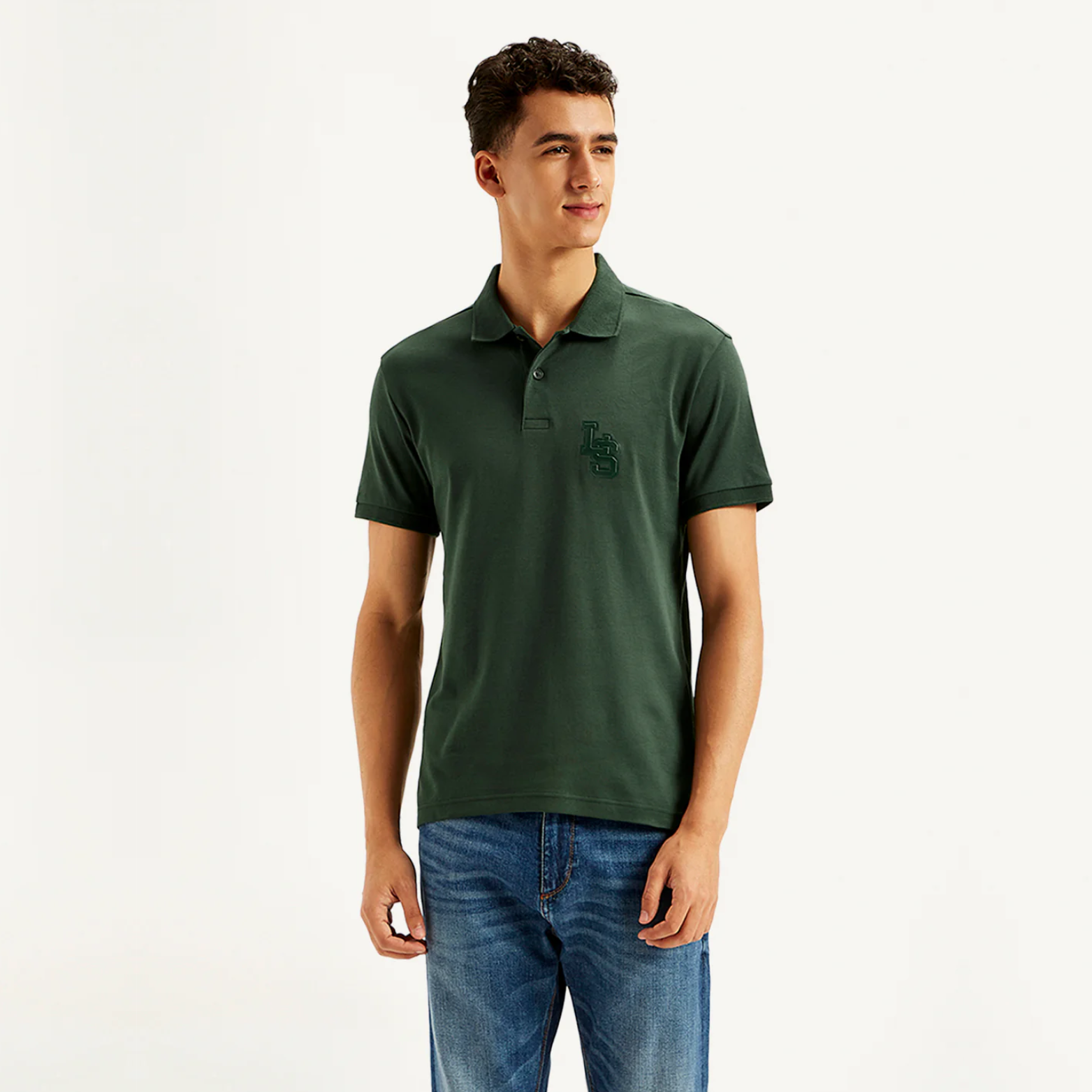 Solid Slim Fit Polo T-Shirt