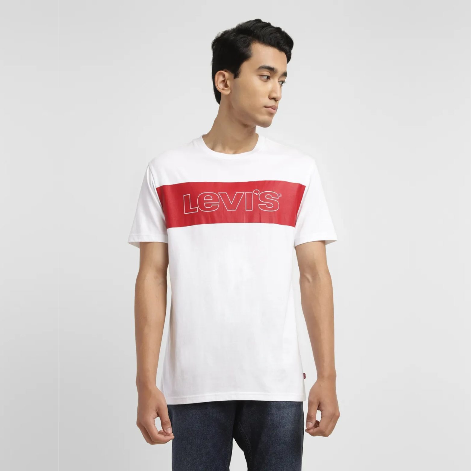 Brand Logo Slim Fit T-shirt