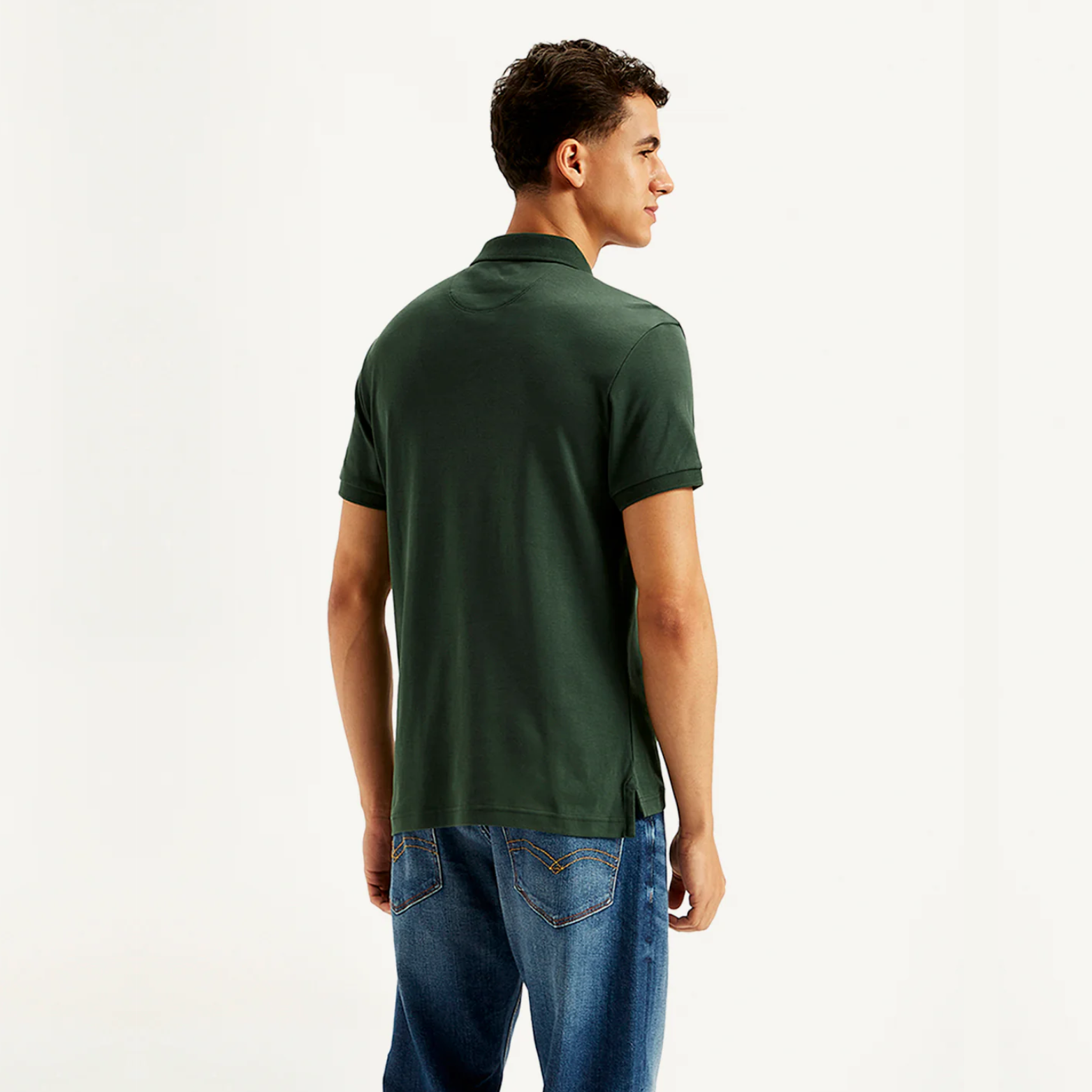 Solid Slim Fit Polo T-Shirt