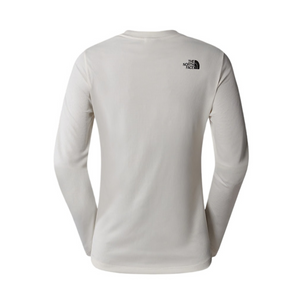 The North Face W' Shadow L/S Tee - White Dune