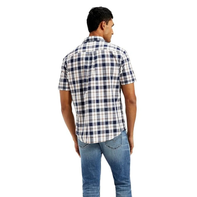 Checkered Slim Fit Shirt - Aadima Nepal -online shopping Nepal - Fashion -Buy Clothing Online  in Nepal