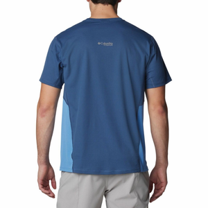 Columbia Blue Men's Short Sleeve T-Shirt - Aadima Nepal -online shopping Nepal - Fashion -Buy Clothing Online  in Nepal