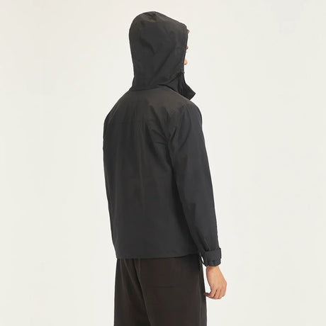 Solid Black Hooded Tailored Jacket - Aadima Nepal -online shopping Nepal - Fashion -Buy Clothing Online  in Nepal