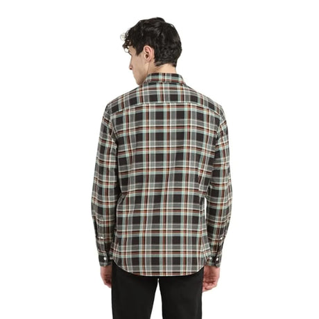 Cotton Slim Fit Checkered Shirt - Aadima Nepal -online shopping Nepal - Fashion -Buy Clothing Online  in Nepal