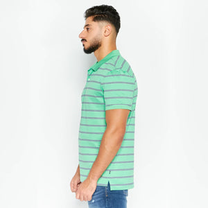 Short Sleeve Stripe Polo Shirt - Aadima Nepal -online shopping Nepal - Fashion -Buy Clothing Online  in Nepal