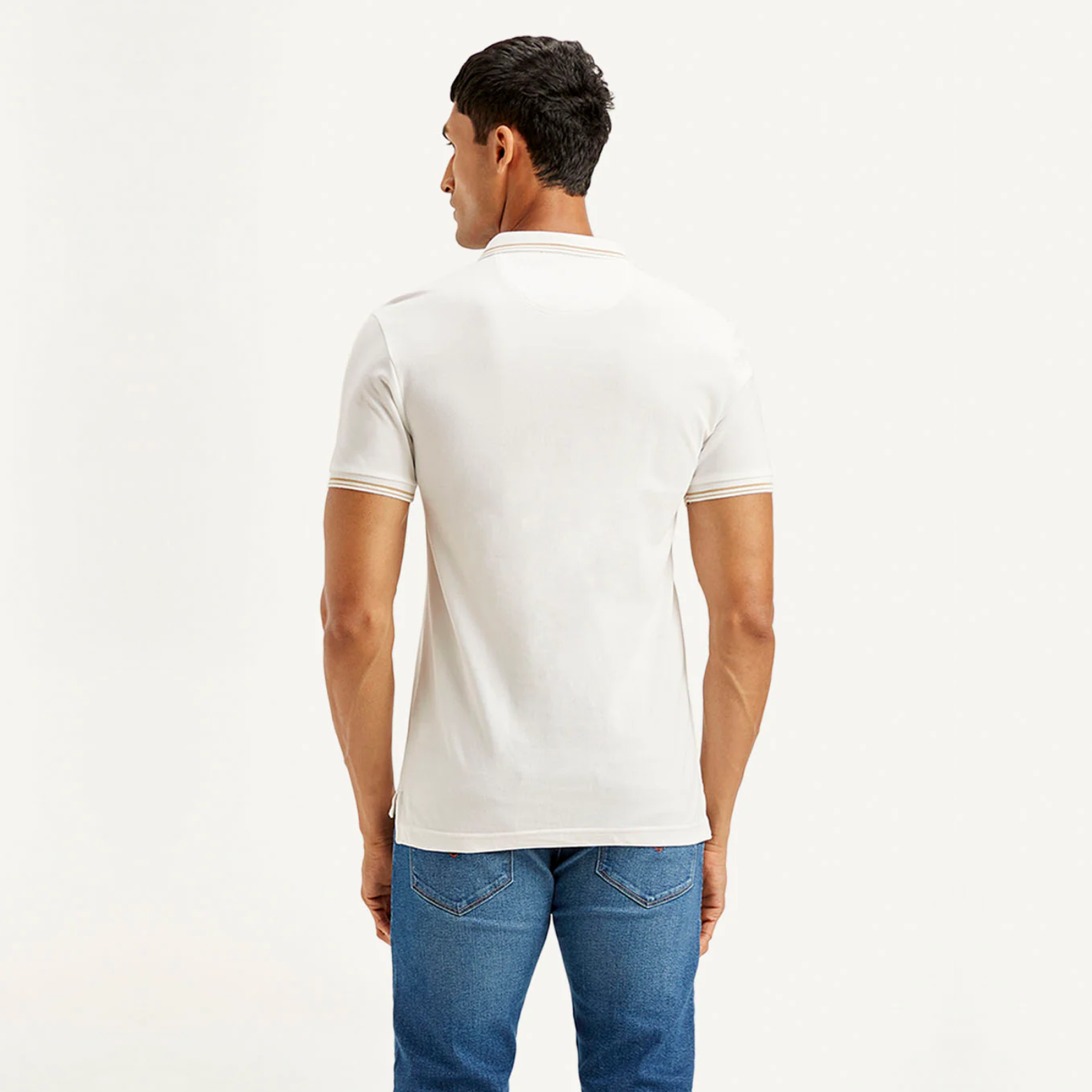 Solid Slim Fit Polo T-shirt