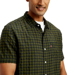 Checkered Slim Fit Shirt - Aadima Nepal -online shopping Nepal - Fashion -Buy Clothing Online  in Nepal