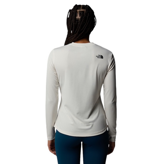 The North Face W' Shadow L/S Tee - White Dune