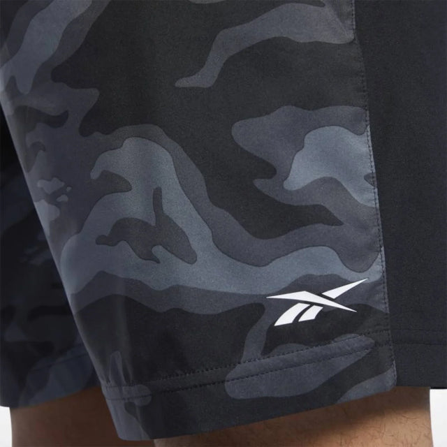 REEBOK Workout COMM PRINTED SHORT - Aadima Nepal -online shopping Nepal - Fashion -Buy Clothing Online  in Nepal