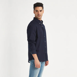 Solid Slim Fit Shirt - Aadima Nepal -online shopping Nepal - Fashion -Buy Clothing Online  in Nepal