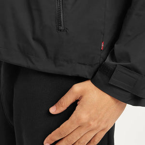 Solid Black Hooded Tailored Jacket - Aadima Nepal -online shopping Nepal - Fashion -Buy Clothing Online  in Nepal