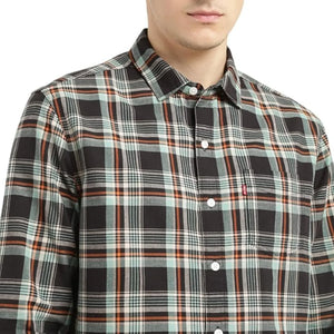 Cotton Slim Fit Checkered Shirt - Aadima Nepal -online shopping Nepal - Fashion -Buy Clothing Online  in Nepal