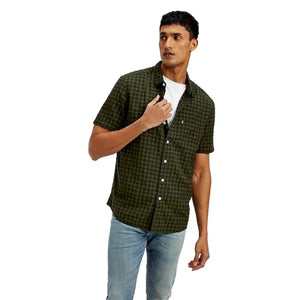 Checkered Slim Fit Shirt - Aadima Nepal -online shopping Nepal - Fashion -Buy Clothing Online  in Nepal