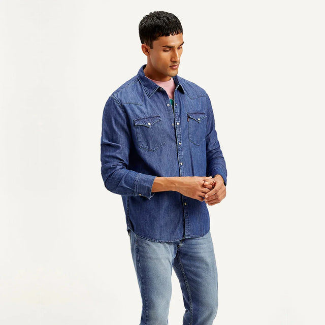 Solid Regular Fit Casual Shirt - Aadima Nepal -online shopping Nepal - Fashion -Buy Clothing Online  in Nepal