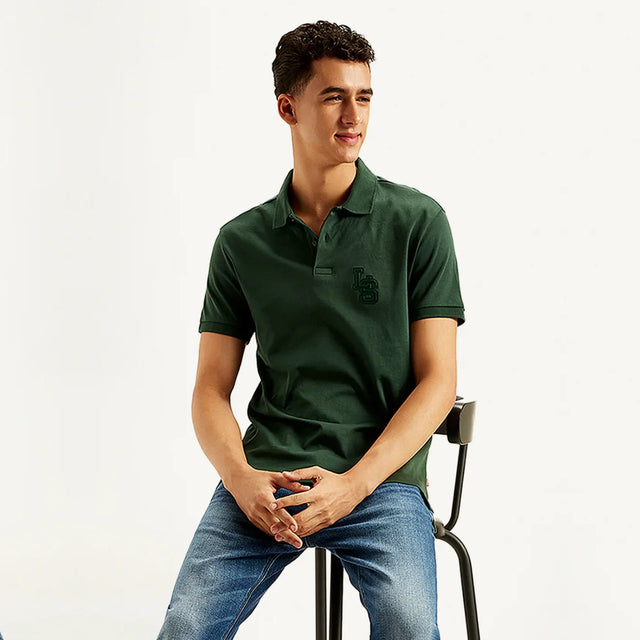 Solid Slim Fit Polo T-Shirt - Aadima Nepal -online shopping Nepal - Fashion -Buy Clothing Online  in Nepal